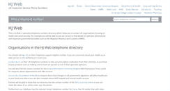 Desktop Screenshot of hj-web.co.uk